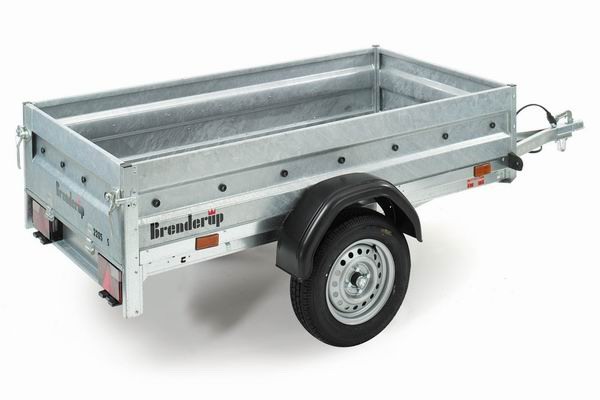 Przyczepa bagażowa z rampą 2033x1283 dmc 750 kg