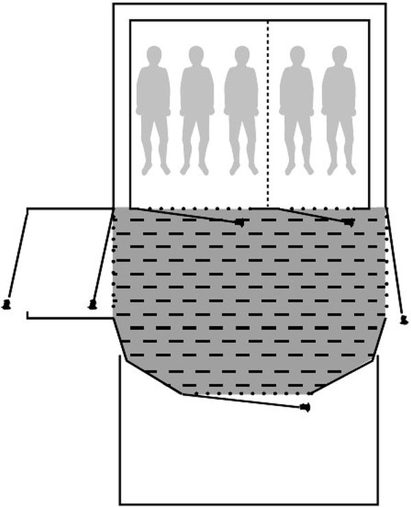 Dywan do namiotu 3-layer Insulate Carpet Tomcat 5SA - Outwell