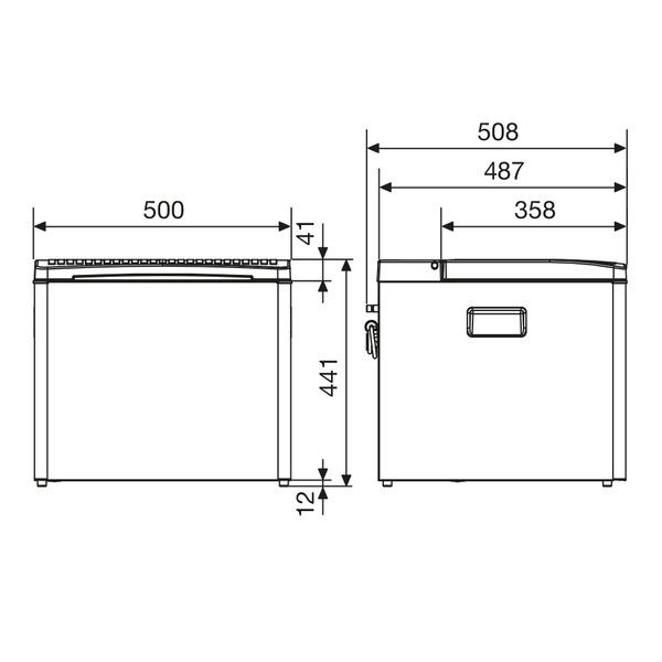 Lodówka absorpcyjna CombiCool RC 1200 EGP 30 mbar - Dometic